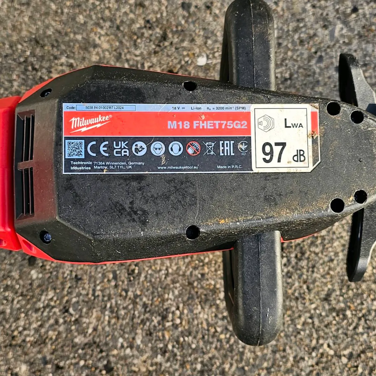 Milwaukee M18 FUEL Hedge Trimmer FHET75G2 – Tool O - Image 3