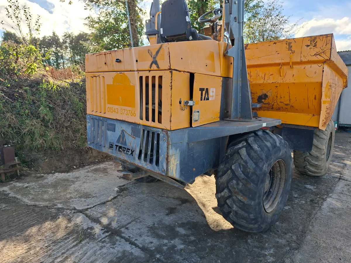 Terex 9 tonne dumper 2014 - Image 2