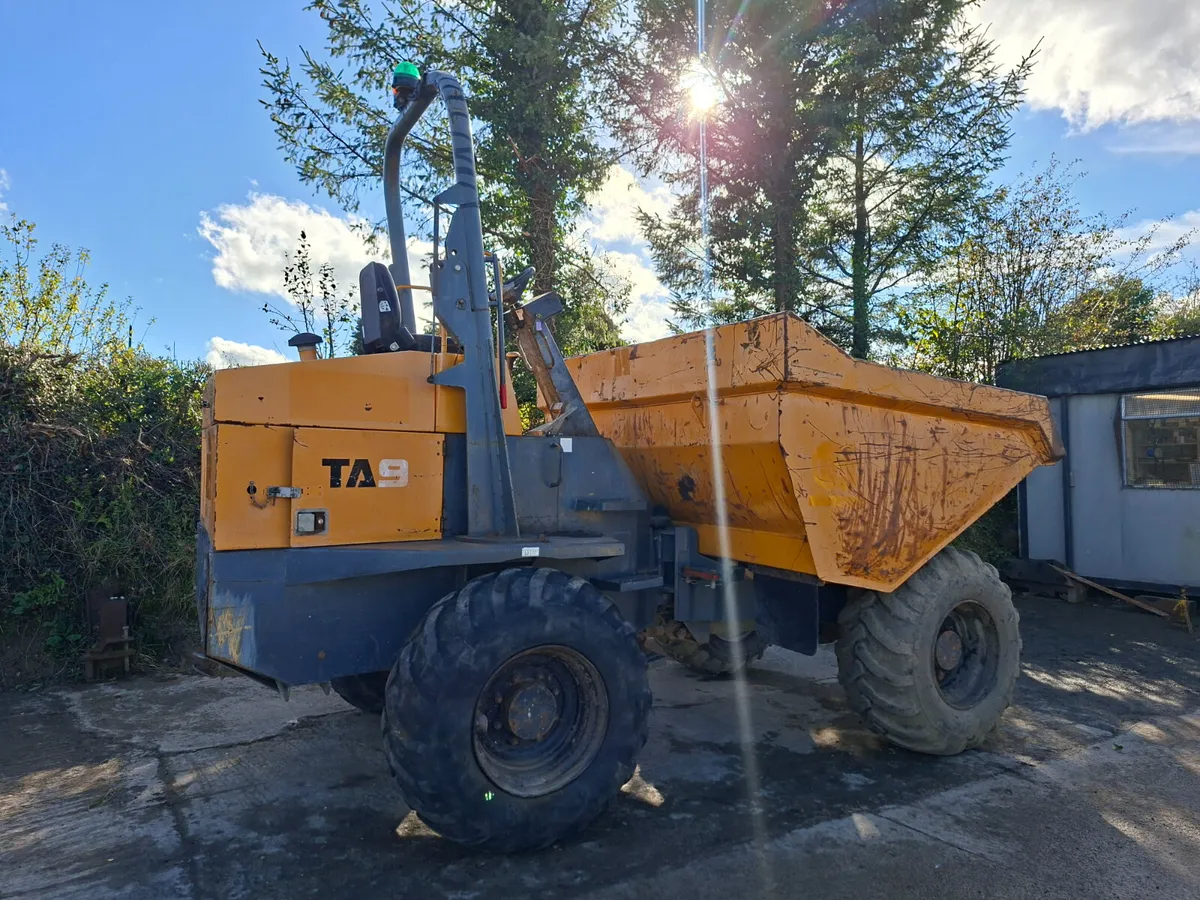 Terex 9 tonne dumper 2014 - Image 1