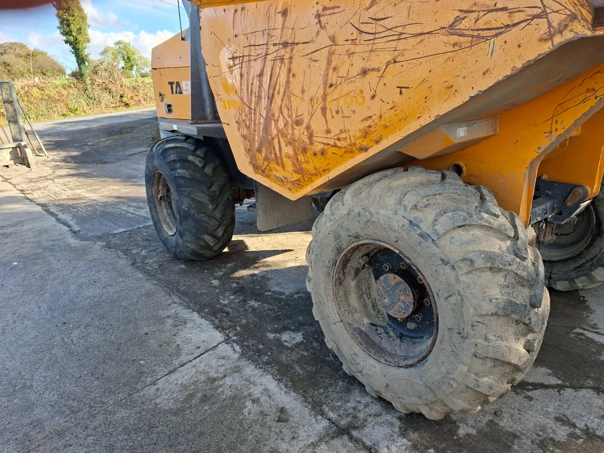 Terex 9 tonne dumper 2014 - Image 3