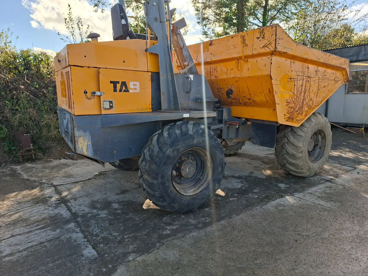 Terex 9 tonne dumper 2014 - Image 4