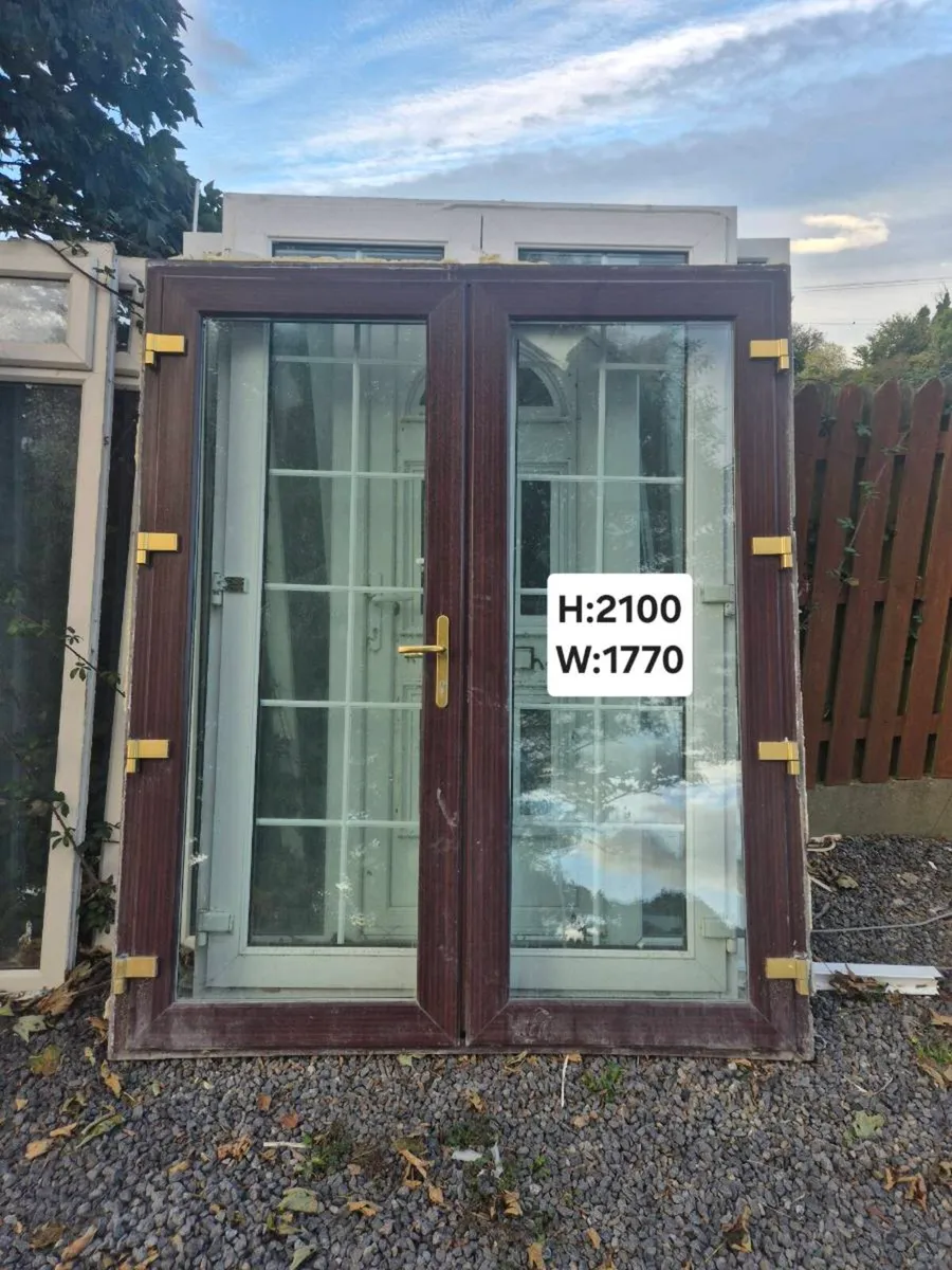 PVC FRENCH DOORS