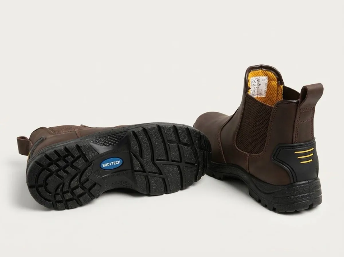 Townsend Bodytech Leather Safety Dealer Boots - Image 2