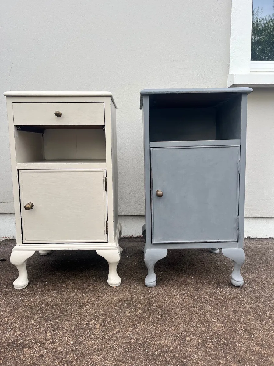 Mahogany Bedside Lockers - Image 3