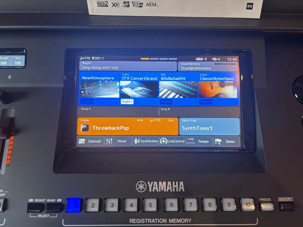 Yamaha Genos 2 Keyboard - Arranger - Image 2