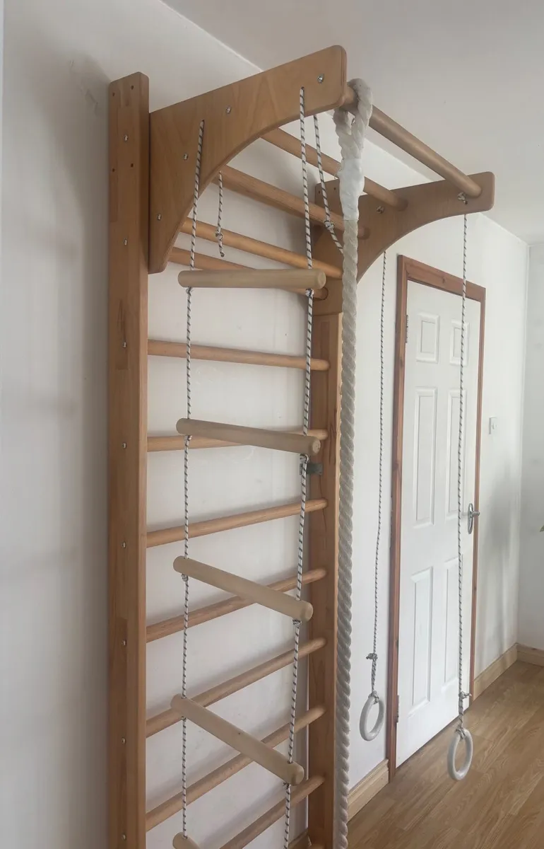 Wooden Gymnastics Wall Bars – TEENAGER, 220 cm - Image 3