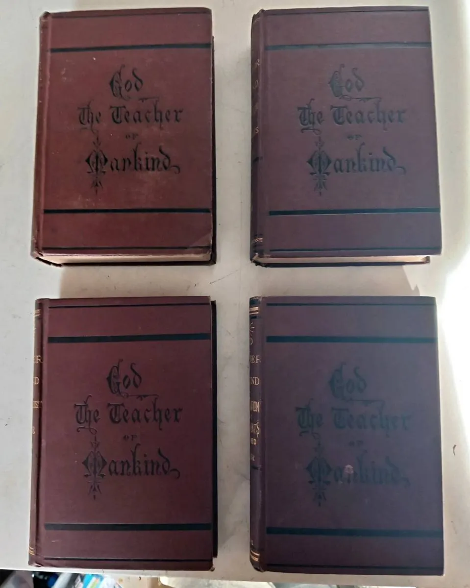 Set of Four Michael Muller Antique Religious Books - Image 2