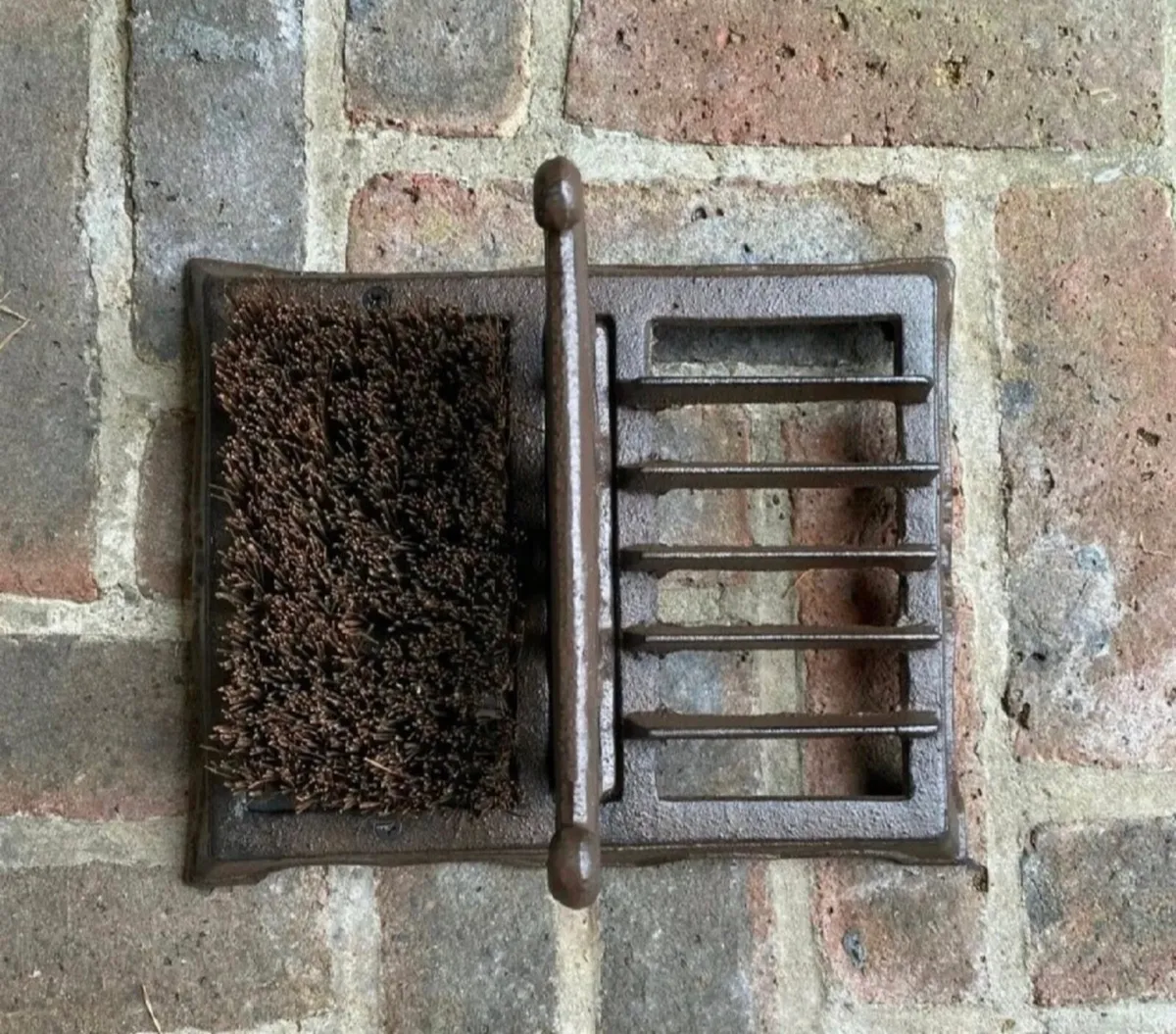 NEW Cast Iron Boot Scraper And Brush - Image 4