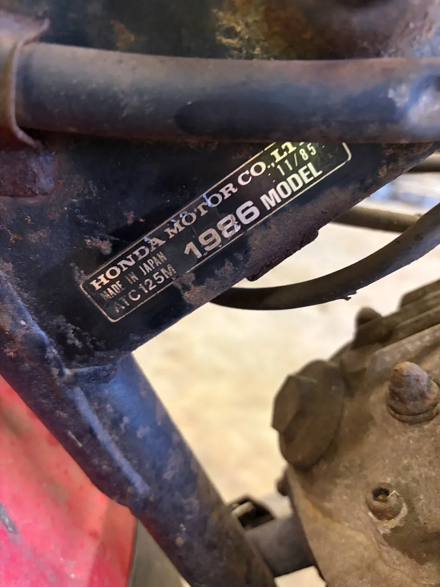 1986 Honda 125M ATC / trike - Image 3