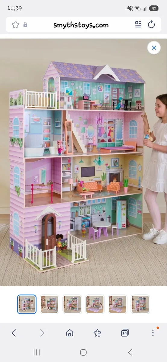 Lillies wooden doll house - Image 1