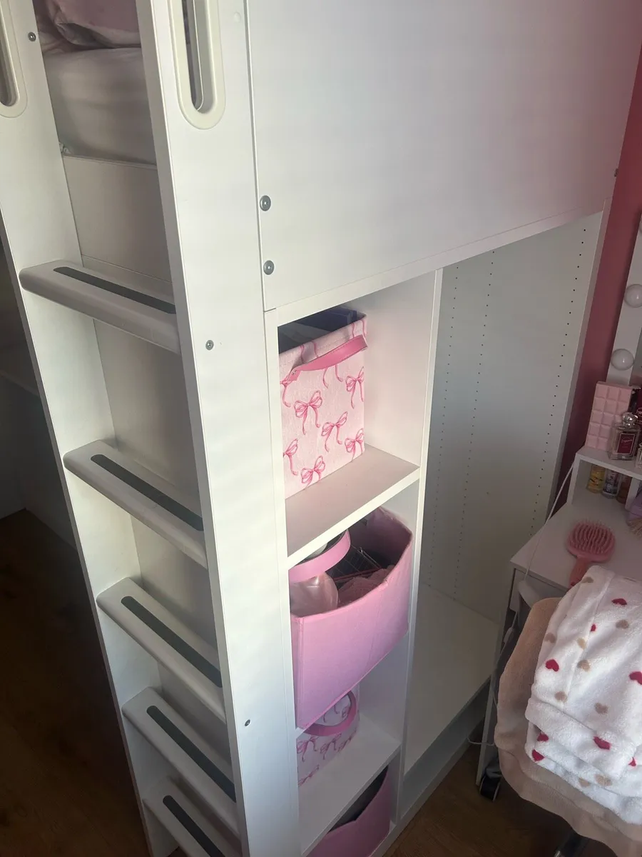 IKEA SMÅSTAD loft bed desk - Image 3