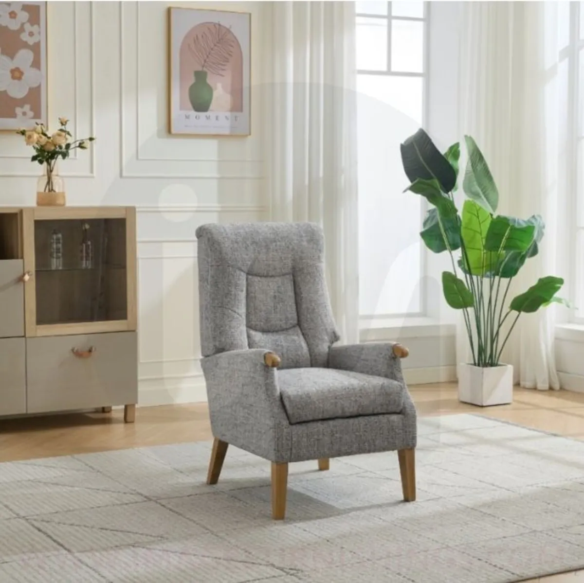 Thistle Chair Stone - Image 1