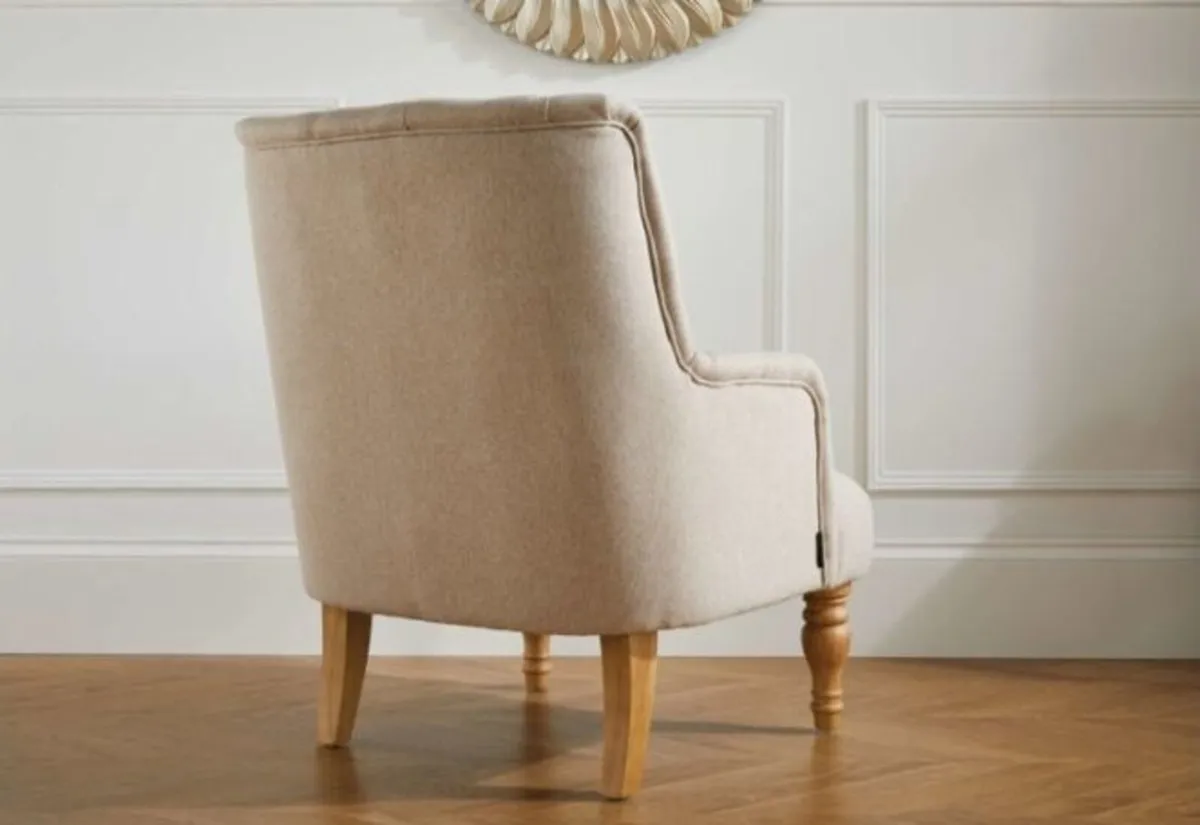 Padstow Button Back Armchair - Image 1