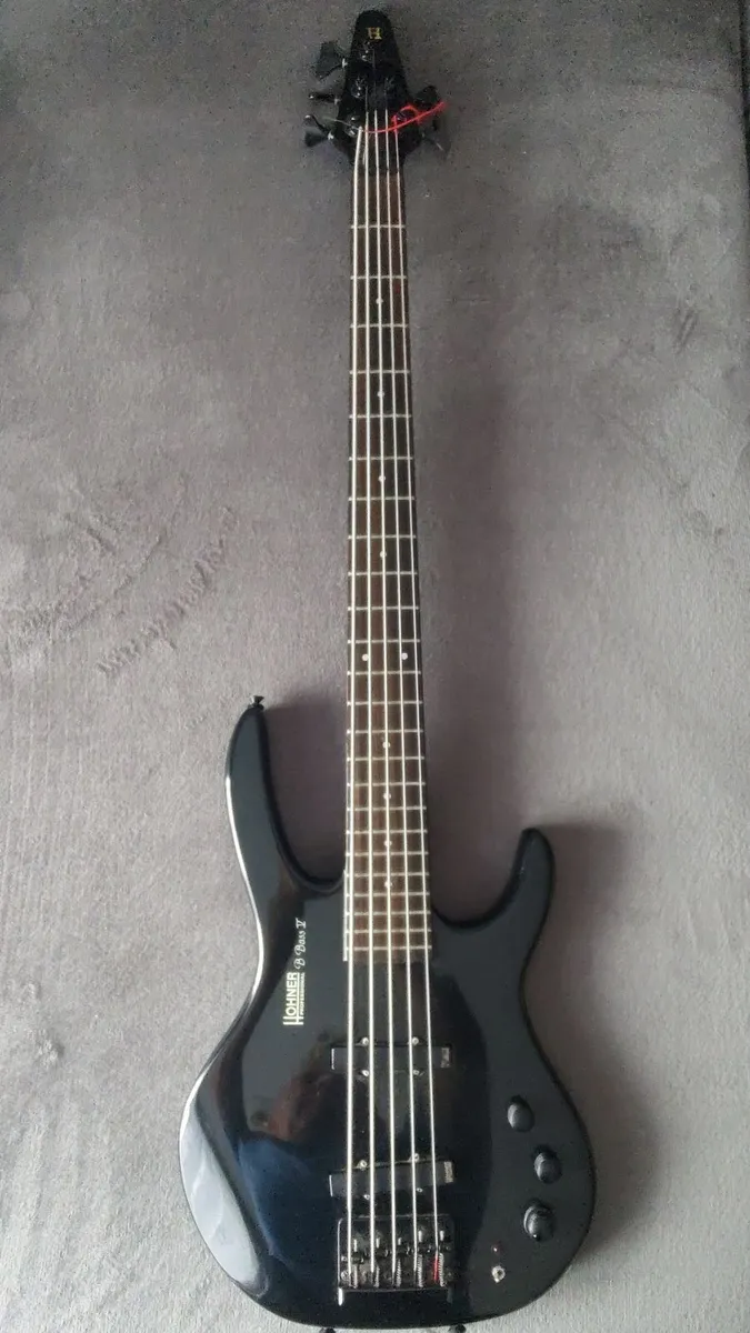 Hohner 5-string active B Bass V 90's - Image 3