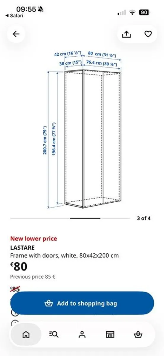 Lastare IKEA wardrobes - Image 3