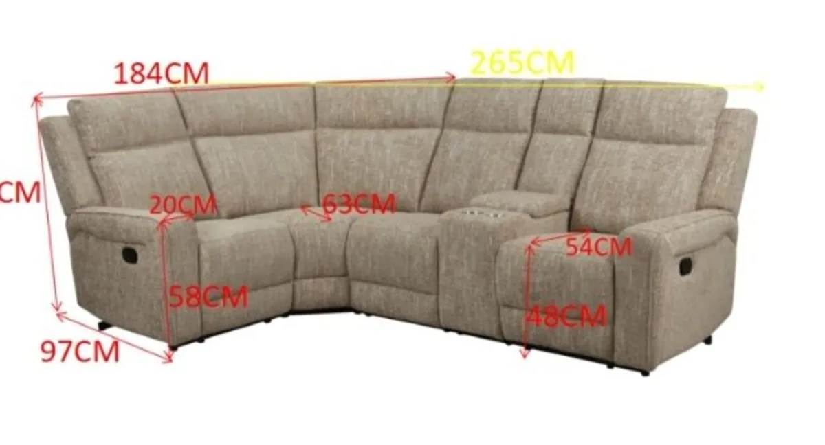 Harper Corner Sofa Manual - Image 1