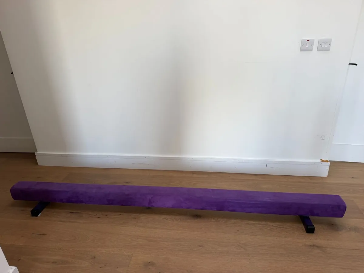 8ft Gymnastics Balance Beam - Image 1