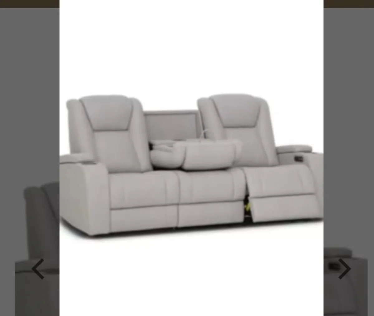 Jesse 3 Seater Electric Recliner with DDT - Image 2