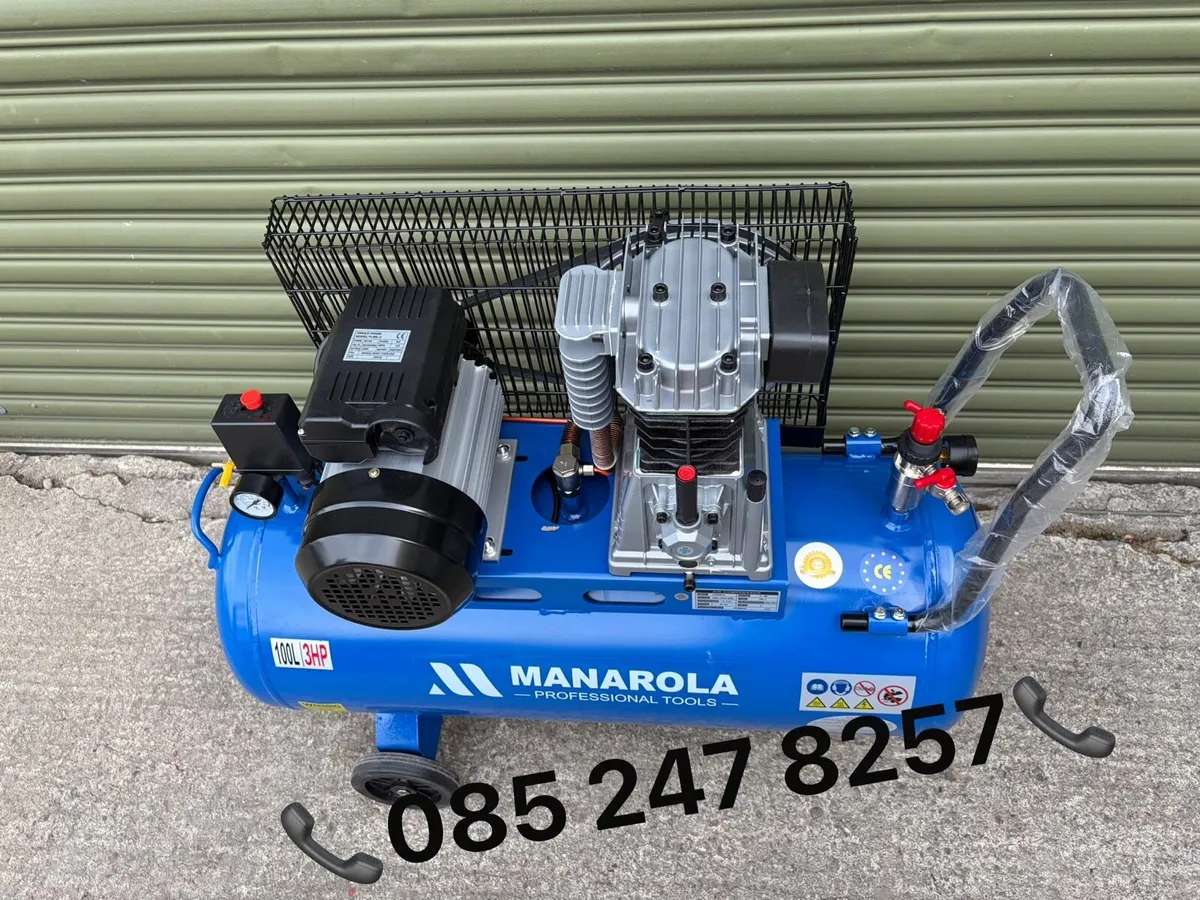 Brand New Manarola 100L Compressor - Image 2