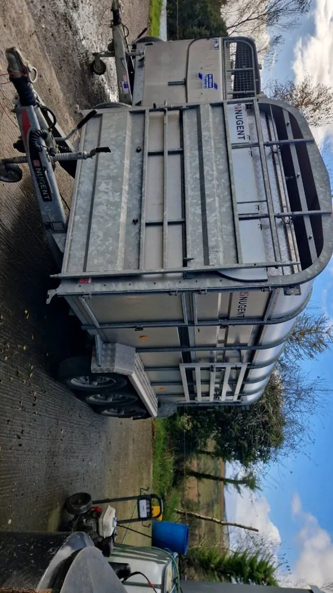 Nugent livestock trailer 12ft - Image 1