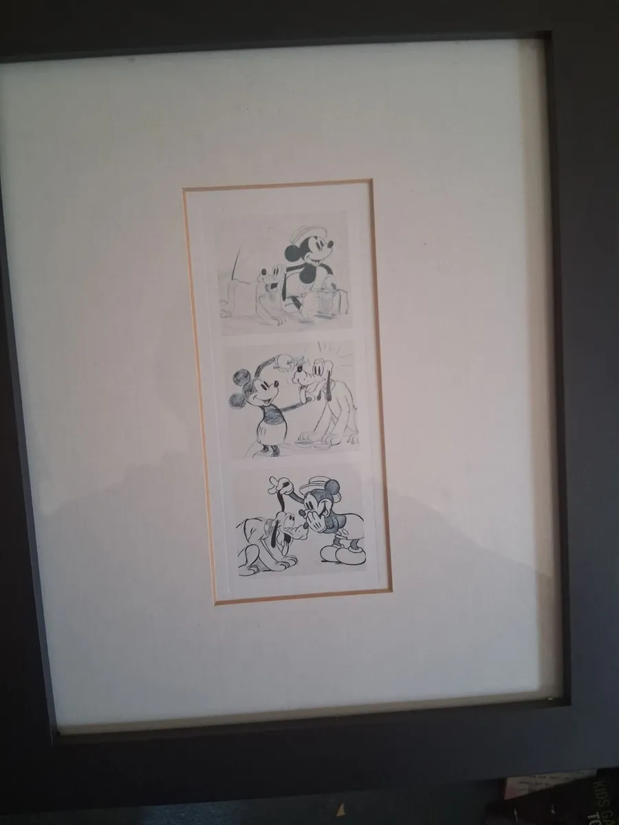 Disney drawing from disneyland paris