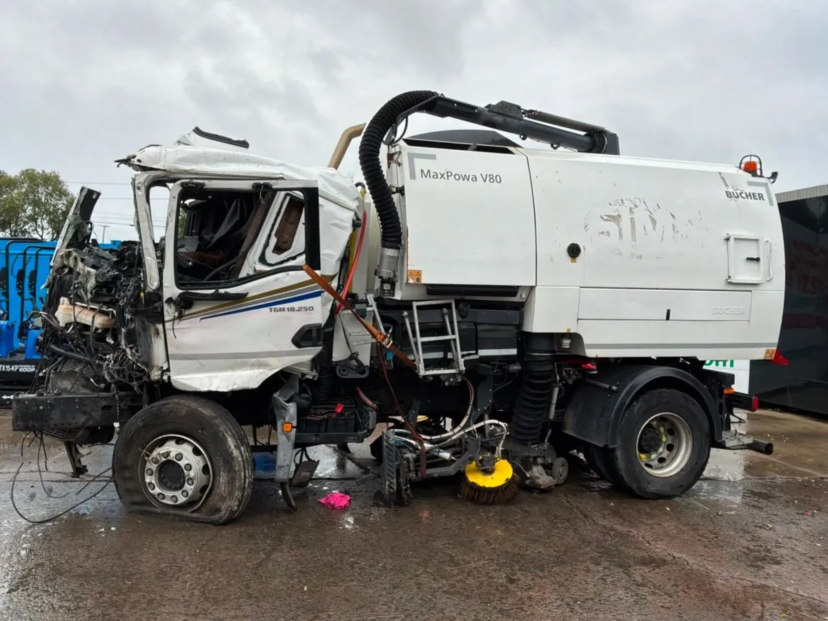 2023 MAN TGM / BUCHER ROAD SWEEPER PARTS. - Image 1