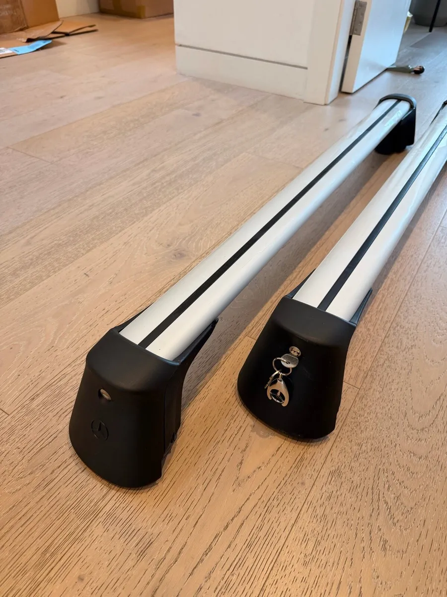 Genuine Mercedes Roof Bars. - Image 2