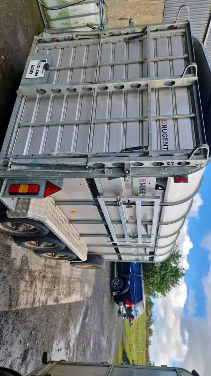 Nugent livestock trailer 12ft - Image 4