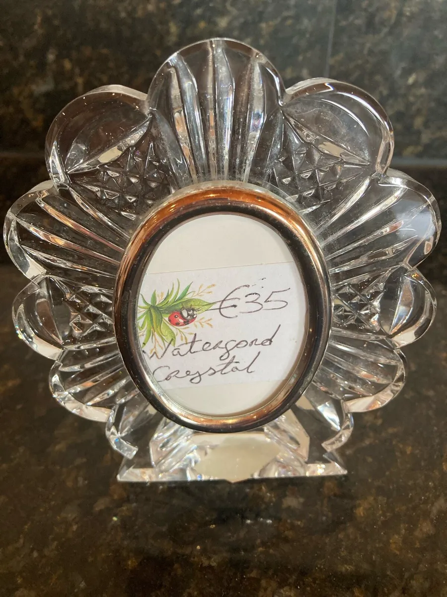 Waterford Crystal photo frame - Image 1