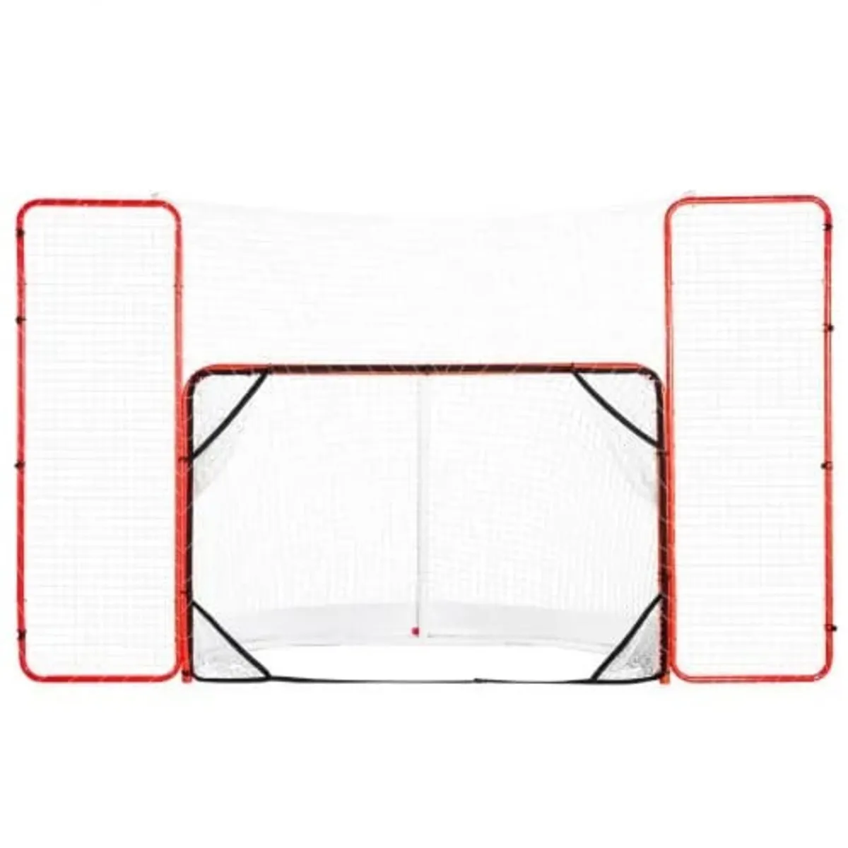 Hockey Goal with Backstop and Targets Street Outdo - Image 1