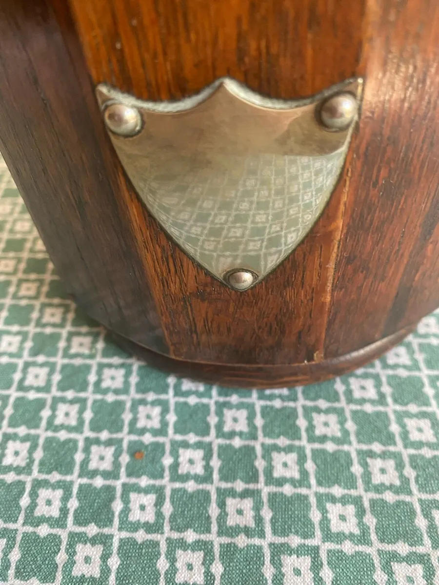 Antique biscuit barrel - Image 2