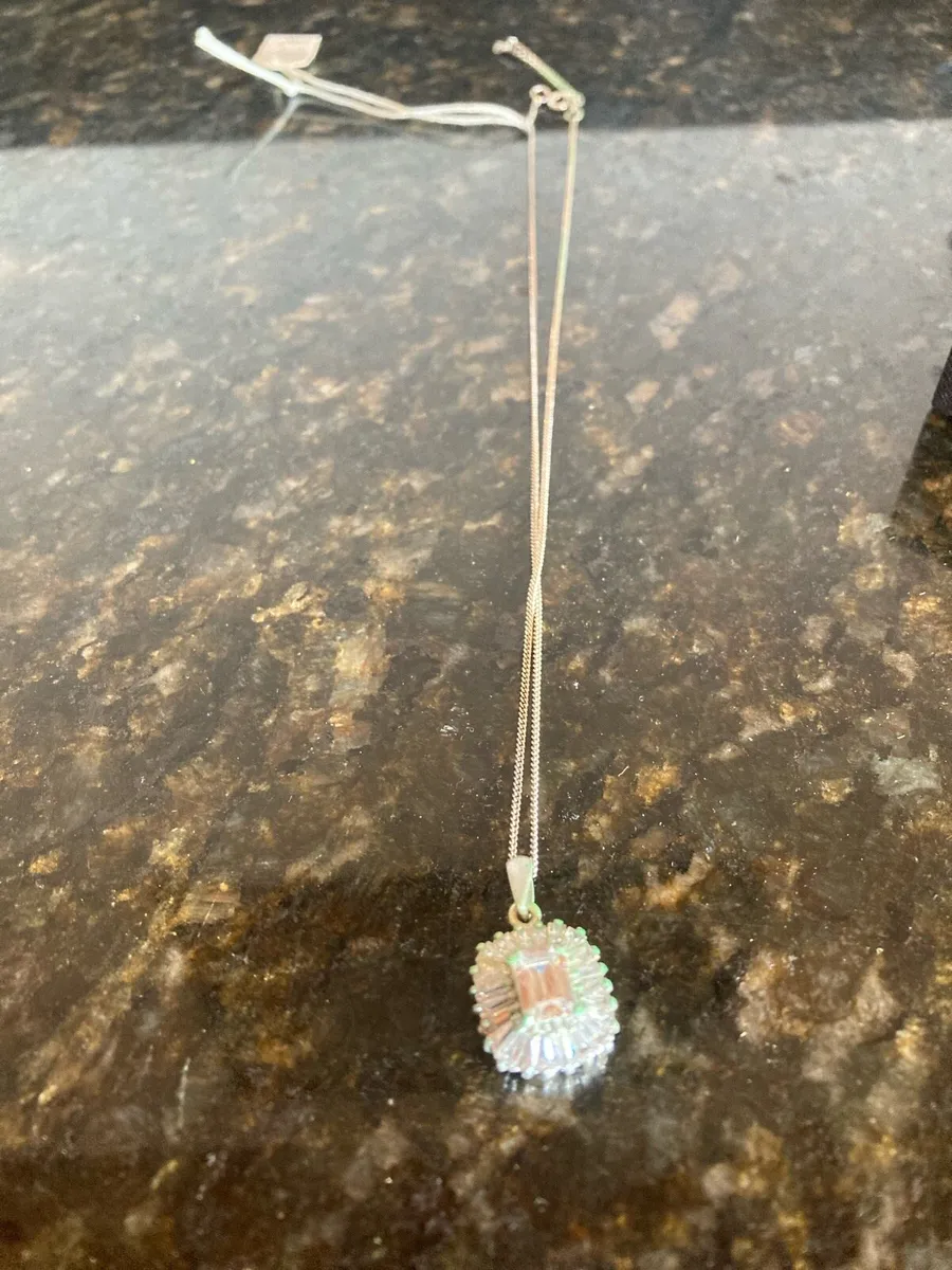 Sterling Silver pendant and chain - Image 1