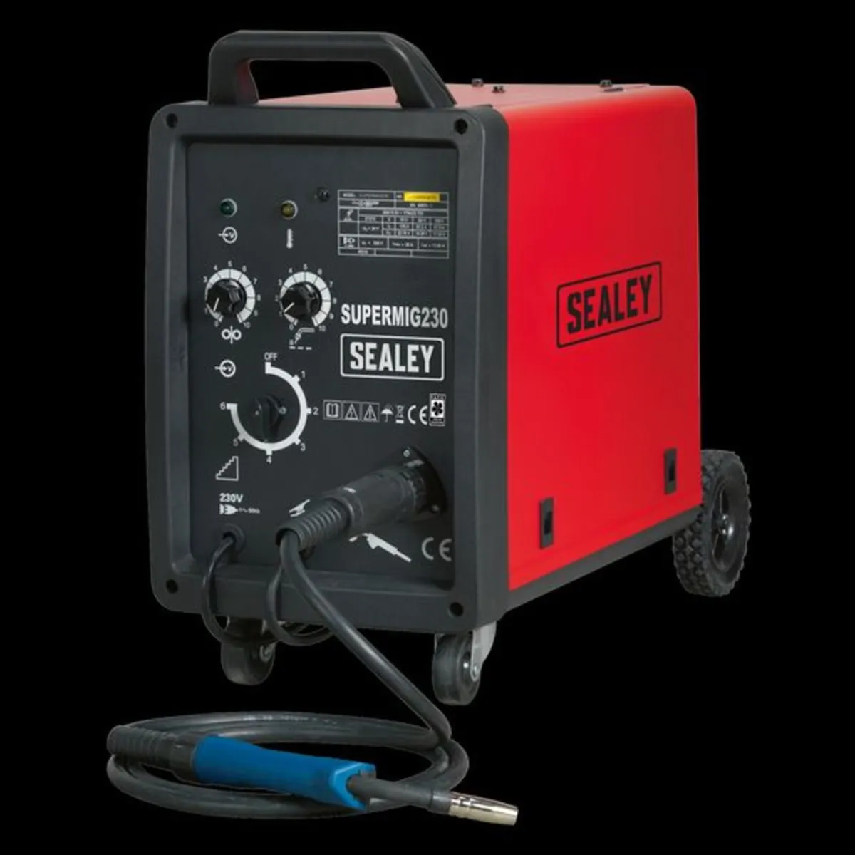Professional Gas/Gasless MIG Welder with Binzel® E - Image 3