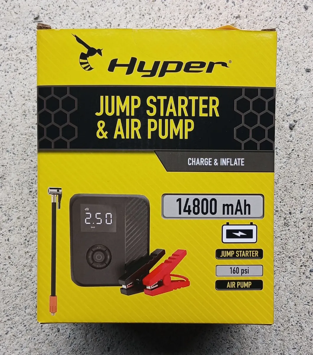 Motorcycle jump starter/air pump - Image 2