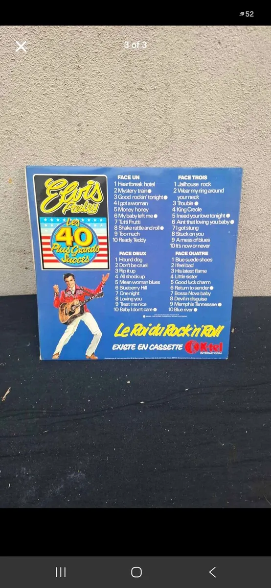 Elvis presley vinyl 40 hits - Image 2