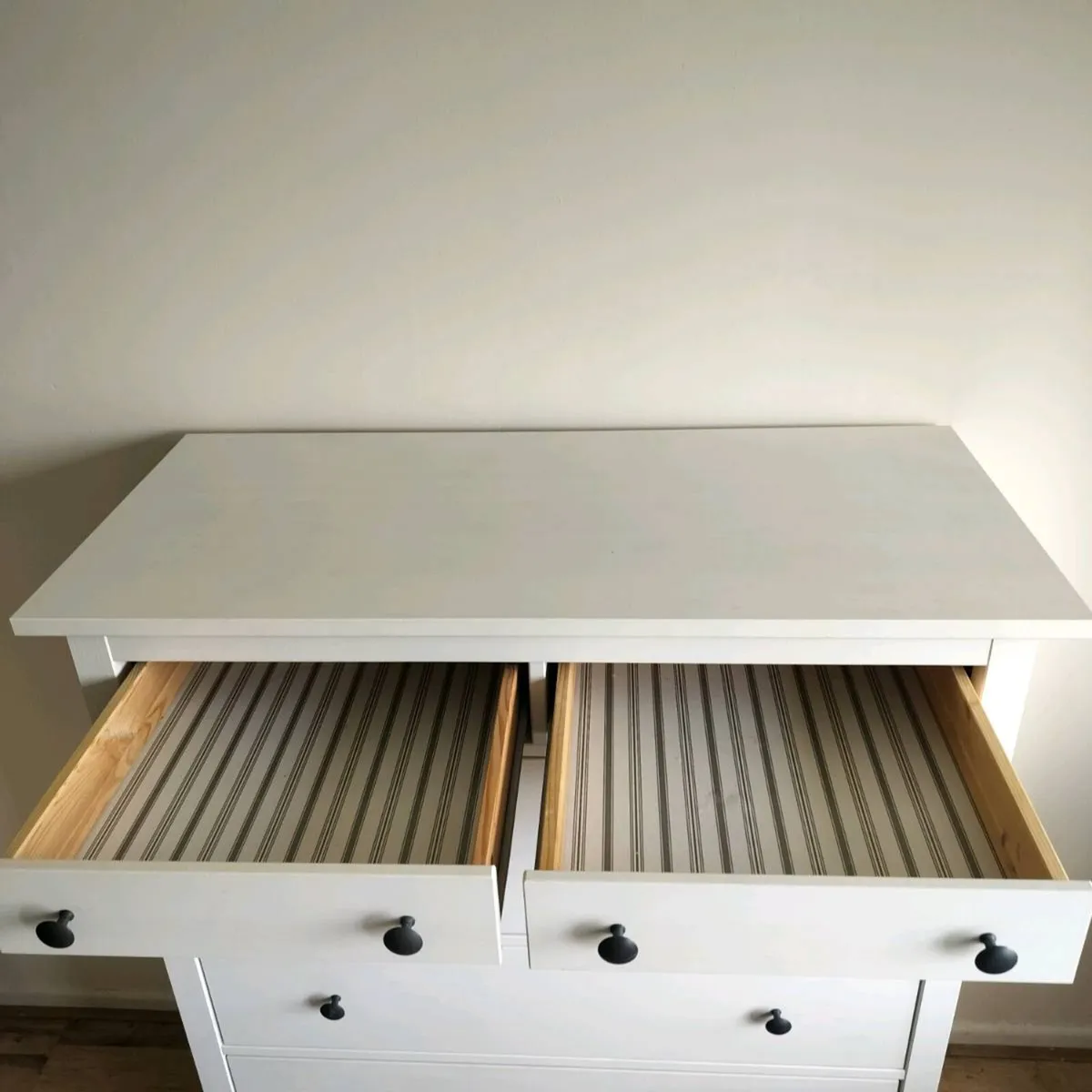 Chest of 6 drawers Hemnes white - Image 2