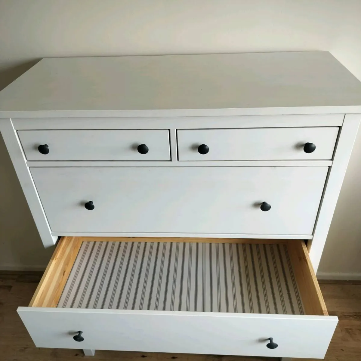 Chest of 6 drawers Hemnes white - Image 4