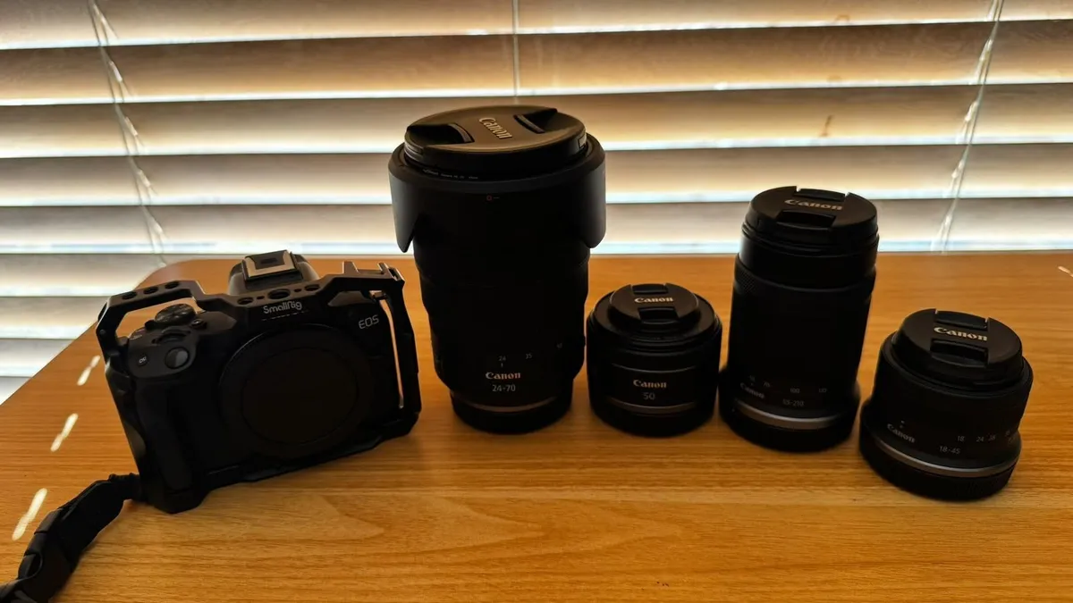 Canon EOS R50 Camera Bundle RF 24-70mm F2.8 L 4 - Image 1