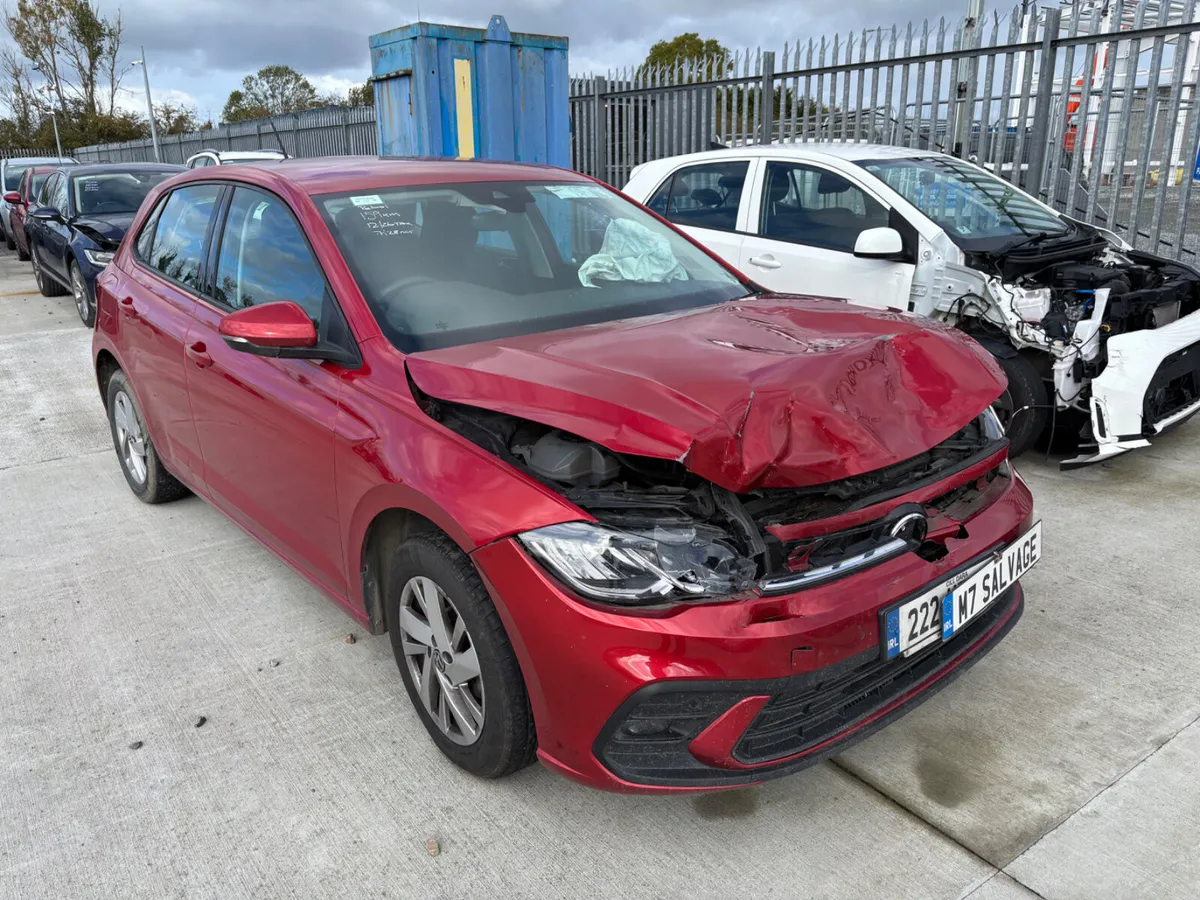 22 Polo Life 1.0 Petrol NCT 7/28 159 km starts - Image 2