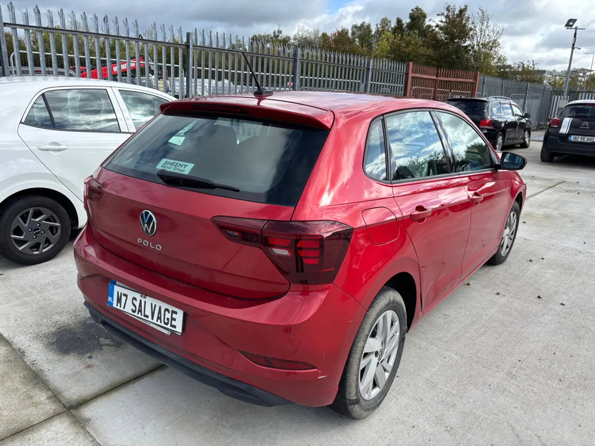 22 Polo Life 1.0 Petrol NCT 7/28 159 km starts - Image 3