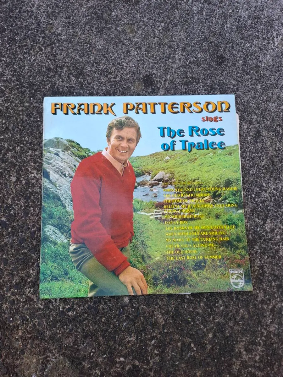 Vinyl lp the rose of tralee Frank Patterson - Image 1