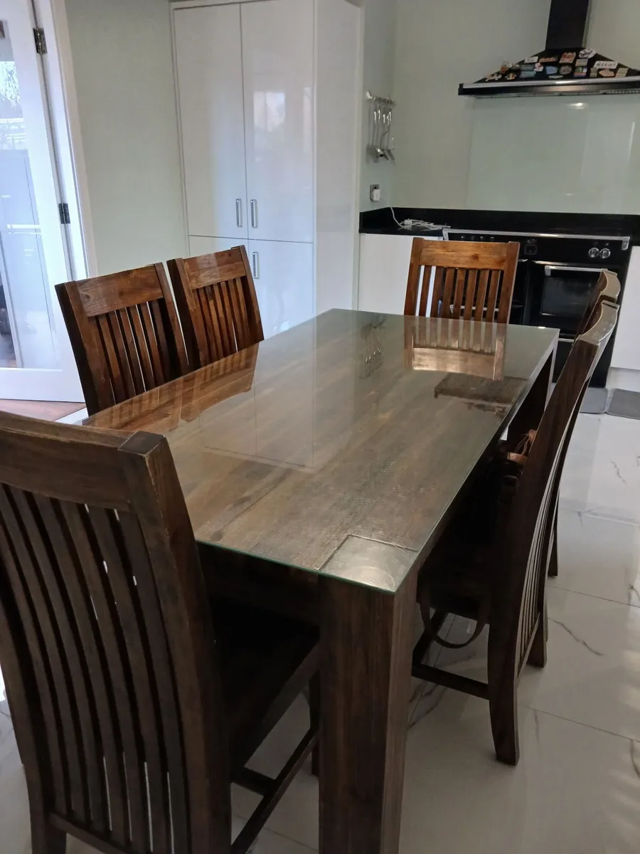 Dining Table and Chairs - Image 1