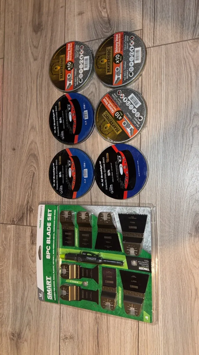 Cutting disks and multi tool blades