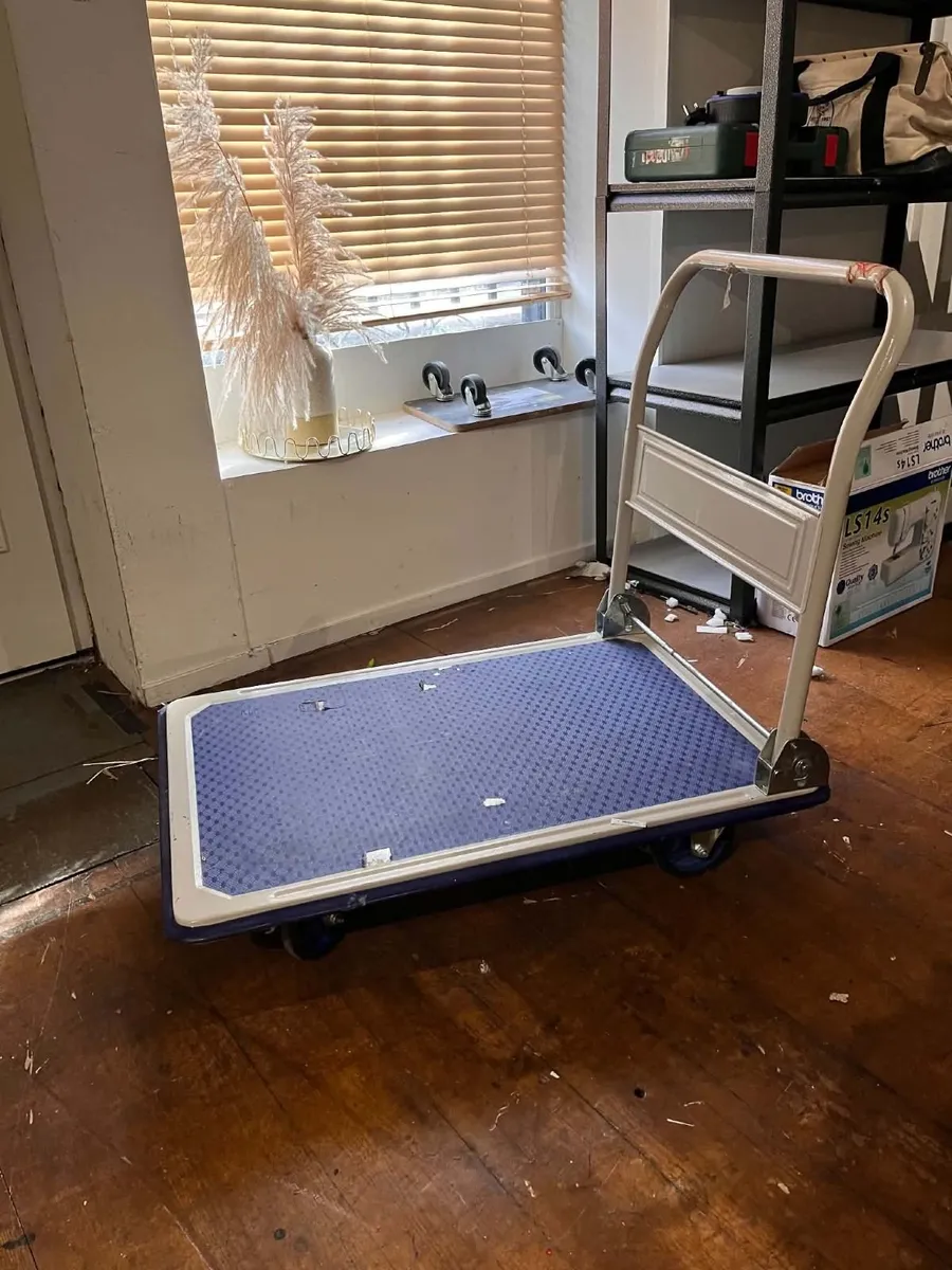 Heavy-Duty Folding Platform Trolley - Image 1