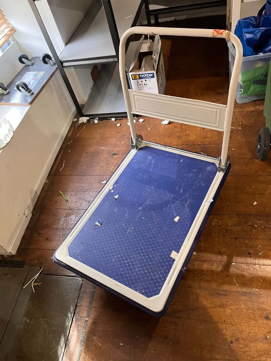 Heavy-Duty Folding Platform Trolley - Image 3