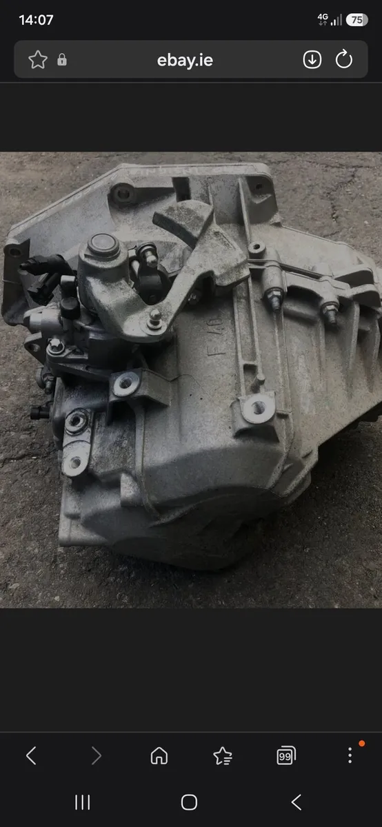 Insignia gearbox 6 spd