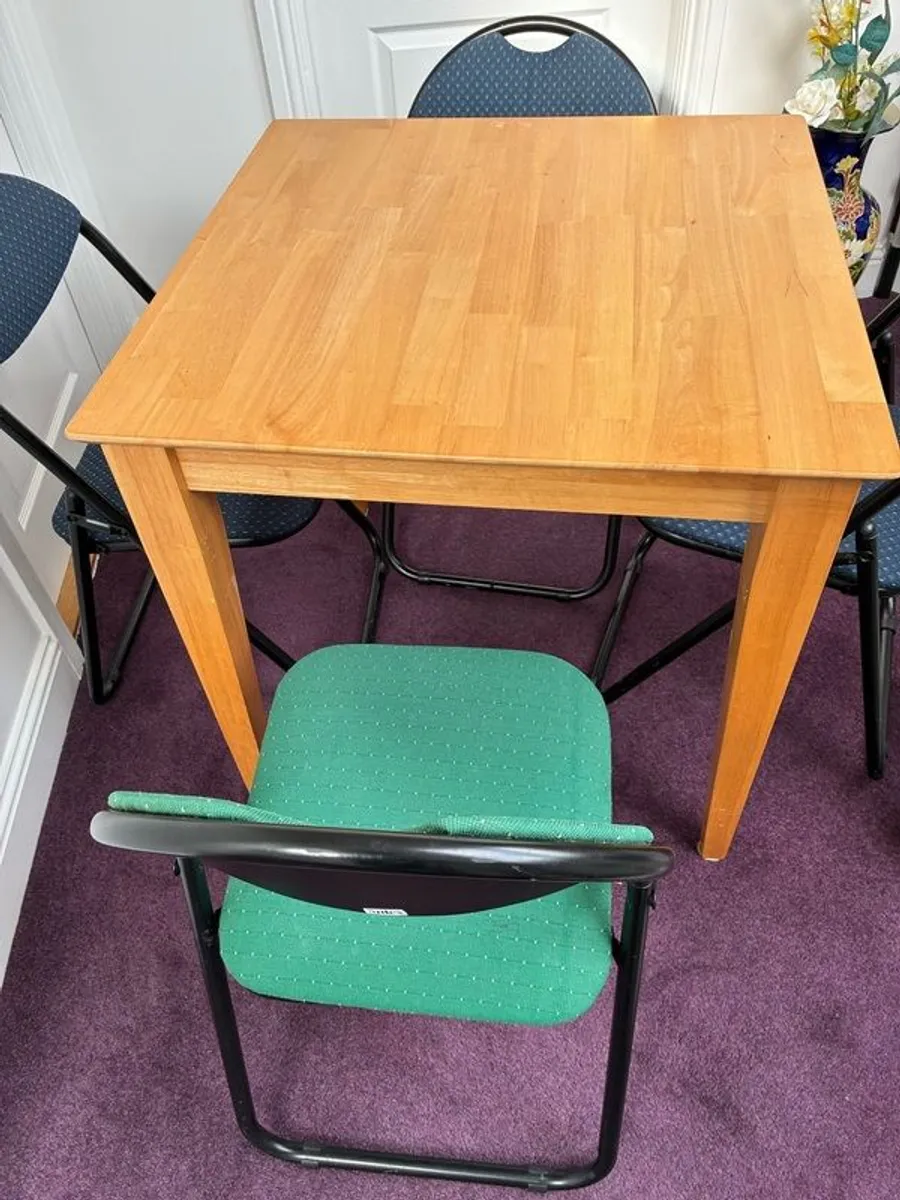 Solid Wood Table - Image 1