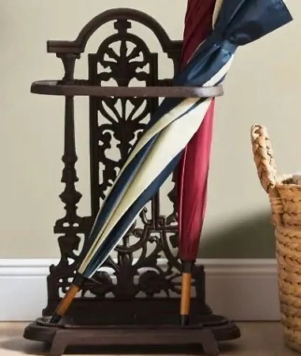 Vintage Style Cast Iron Umbrella Stand NEW - Image 4