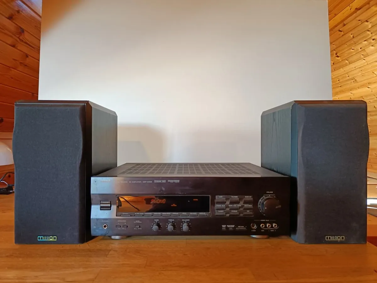 Yamaha HiFi Amplifier + Speakers - Image 1