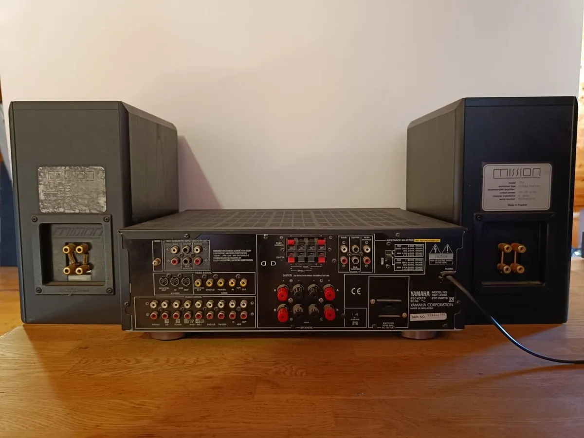 Yamaha HiFi Amplifier + Speakers - Image 2